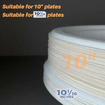 Efficient Paper Plate Dispenser for Under Cabinet Use