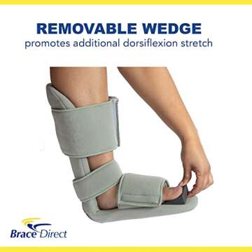 Brace Direct Padded Night Splint for Plantar Fasciitis Support