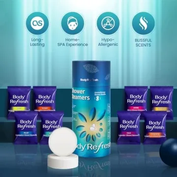 Shower Steamers for Men - Luxurious Infused Aromas, 8 Pack