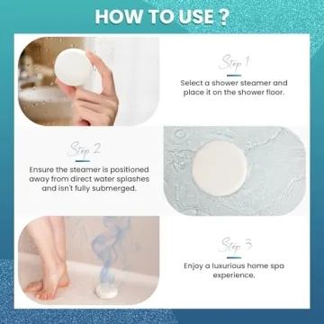 Shower Steamers for Men - Luxurious Infused Aromas, 8 Pack