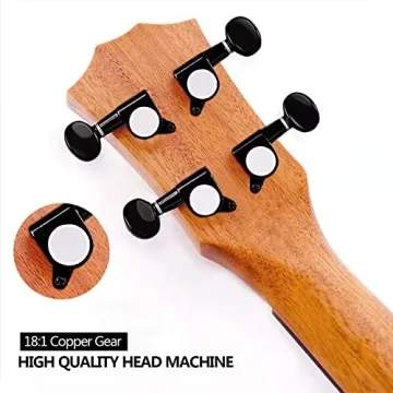 MORSE Soprano Ukulele Beginner Kit with Gig Bag & Accessories