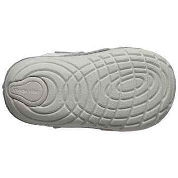 Stride Rite baby boys Soft Motion Frankie Athletic Sneaker, White, 3 Wide Infant US