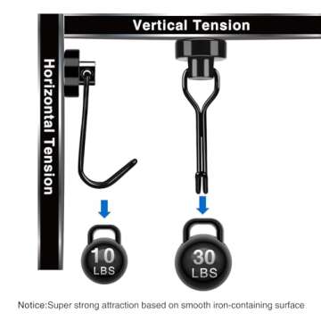 Versatile LOVIMAG Magnetic Hooks for Cruise Essentials  