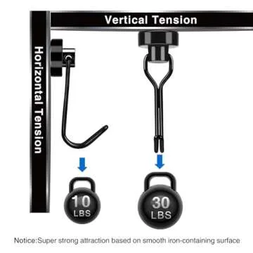 Versatile LOVIMAG Magnetic Hooks for Cruise Essentials  