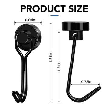 Versatile LOVIMAG Magnetic Hooks for Cruise Essentials  