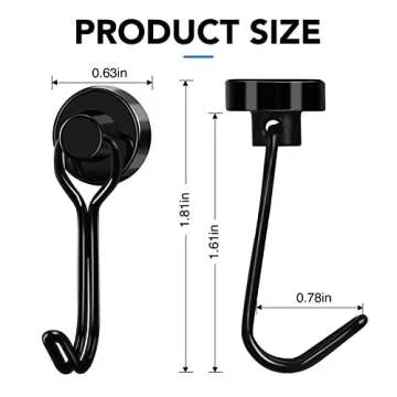 Versatile LOVIMAG Magnetic Hooks for Cruise Essentials  