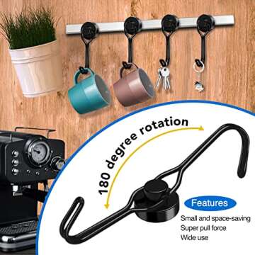 Versatile LOVIMAG Magnetic Hooks for Cruise Essentials  