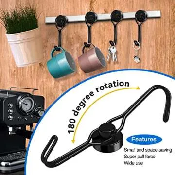 Versatile LOVIMAG Magnetic Hooks for Cruise Essentials  