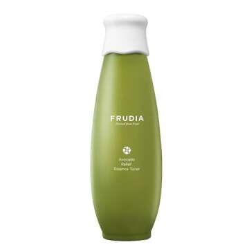 WELCOS FRUDIA Avocado Relief Essence Toner – Calming & Hydrating Solution with Centella and Madeca...