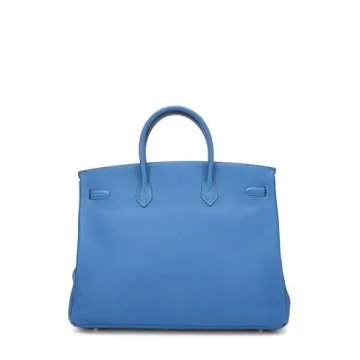Luxurious Hermès Mykonos Togo Birkin 40 Handbag