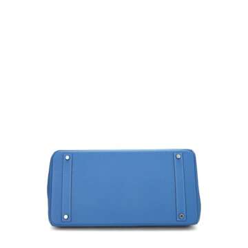 Luxurious Hermès Mykonos Togo Birkin 40 Handbag