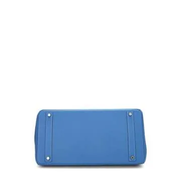 Luxurious Hermès Mykonos Togo Birkin 40 Handbag