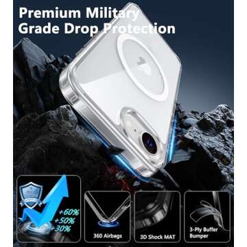 FNTCASE iPhone 16e | Magnetic Rugged Protection & Style