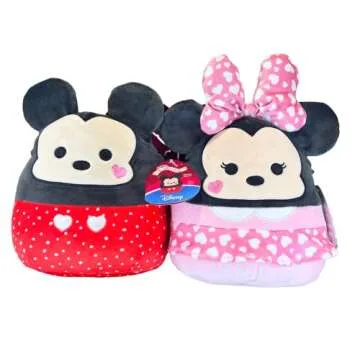 Adorable Mickey and Minnie Squishmallows Set for Valentine’s Day