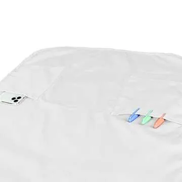 DALIX Commercial Kitchen Aprons 2 Pack for Home Use