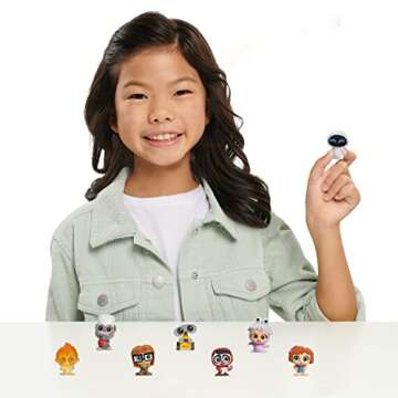 Disney Doorables Pixar Fest Collection Peek: 8 Character Figurines for Kids