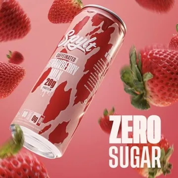 Spylt Strawberry Protein Milk - 12 Pack, High Protein & Caffeine