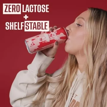 Spylt Strawberry Protein Milk - 12 Pack, High Protein & Caffeine