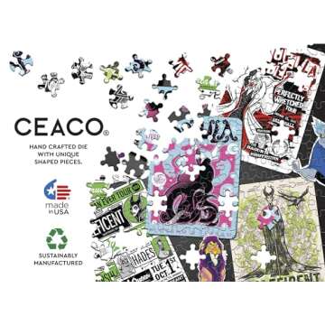 Ceaco - Disney - Villains - Evergreen - 1500 Piece Jigsaw Puzzle