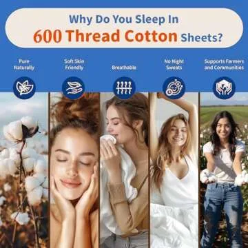 Mattress-Homes 600 Thread Count 100% Long Staple Soft Combed Cotton, 4 Piece Sheets Set, Queen Size,Smooth & Soft Sateen Weave, Luxury Hotel Collection Bedding, Light Grey Solid