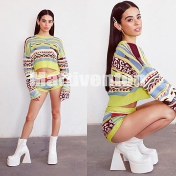 Stylish Mattiventon Chunky Heel Platform Boots for Women