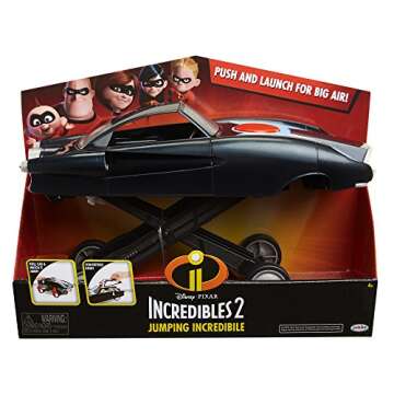 The Incredibles 2 Jumping Incredibile Vehicle with Jumping Feature