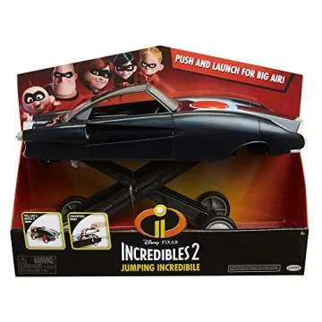 The Incredibles 2 Jumping Incredibile Vehicle with Jumping Feature