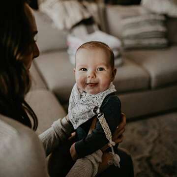 Parker Baby Bandana Drool Bibs for Boys Girls Unisex