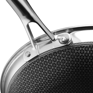 HexClad 12-Inch Nonstick Frying Pan - Versatile Cookware