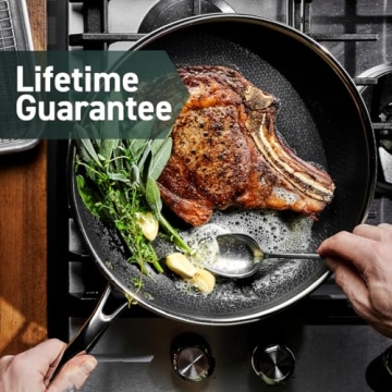 HexClad 12-Inch Nonstick Frying Pan - Versatile Cookware