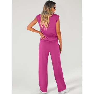 ANRABESS Women 2 Piece Summer Casual Sweatsuits