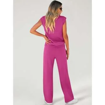 ANRABESS Women 2 Piece Summer Casual Sweatsuits