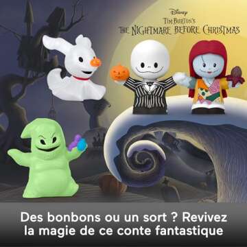 ​Little People Collector Disney Tim Burton’s The Nightmare Before Christmas Special Edition Set ...