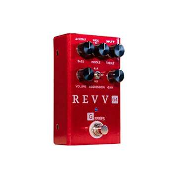 Revv G4 Red Channel Preamp/Overdrive/Distortion Pedal
