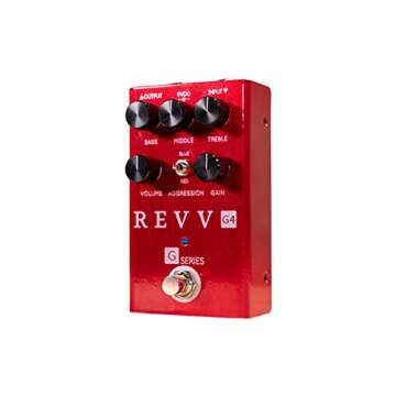 Revv G4 Red Channel Preamp/Overdrive/Distortion Pedal