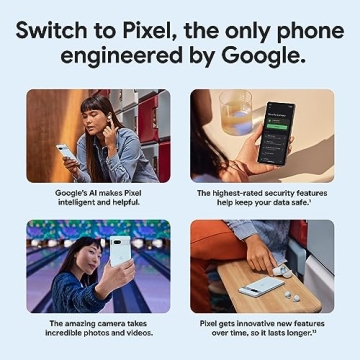 Google Pixel 7a Unlocked Smartphone with Wide Angle Lens