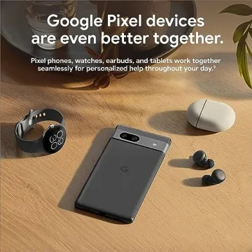 Google Pixel 7a Unlocked Smartphone with Wide Angle Lens