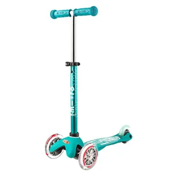Micro Mini 3-in-1 Deluxe Scooter Aqua for Kids