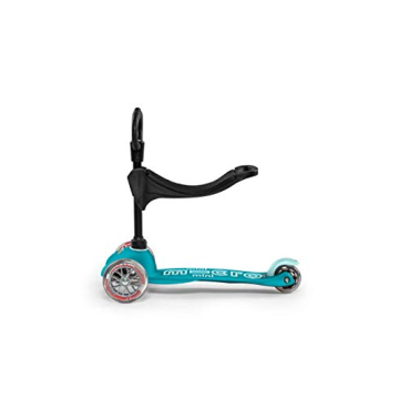 Micro Mini 3-in-1 Deluxe Scooter Aqua for Kids