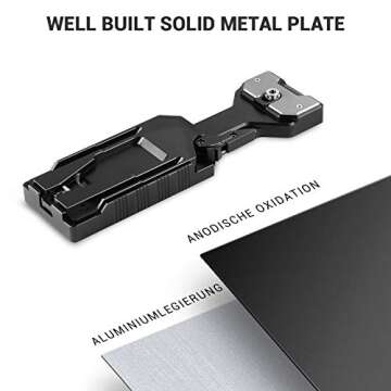 SMALLRIG Universal Quick Release Tripod Adapter Plate for Sony