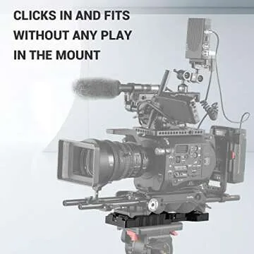 SMALLRIG Universal Quick Release Tripod Adapter Plate for Sony