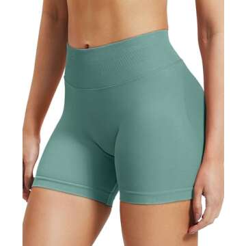 VOYJOY Workout Impact Shorts - Scrunch Butt Lifting Gym
