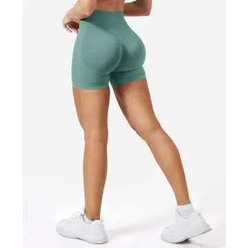 VOYJOY Workout Impact Shorts - Scrunch Butt Lifting Gym