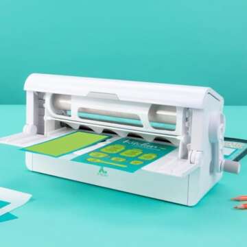 Xyron Creative Station, 9” x 5”, Craft Supplies & Scrapbooking Supplies, Small Label Maker, Make...