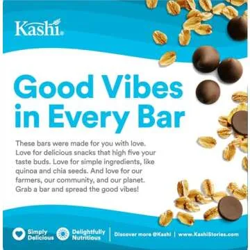 Kashi Crunchy Granola Bars - Vegan Chocolate Chip Treat