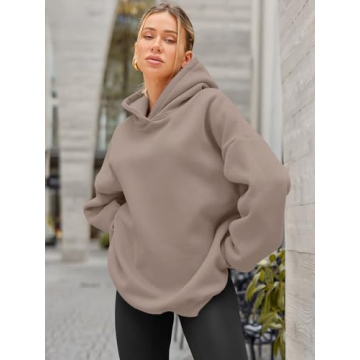 EFAN Womens Oversized Fleece Hoodie Fall Winter 2025
