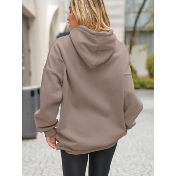 EFAN Womens Oversized Fleece Hoodie Fall Winter 2025