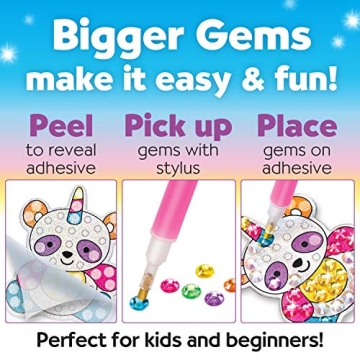 Big Gem Diamond Painting Kit for Kids - Unicorn Craft Set