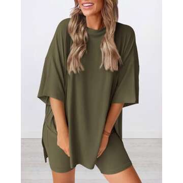 PRETTYGARDEN Women's Two Piece Lounge Set for Summer