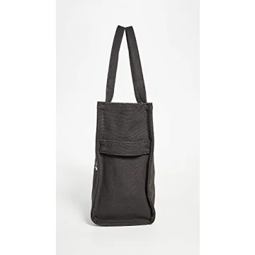 Marc Jacobs Large Black Canvas Tote Bag for Women